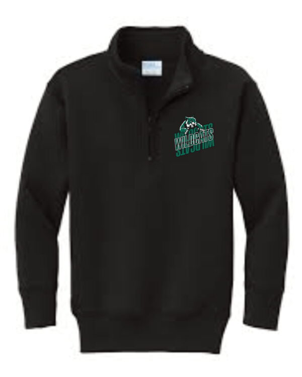 Youth Fleece 1/4-Zip Sweatshirt - Image 2